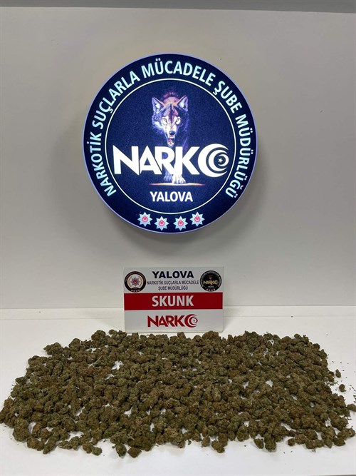Yalova İl Emniyet Müdürlüğümüz koordinesinde; Narkotik Suçlarla Mücadele Şube Müdürlüğünün..,